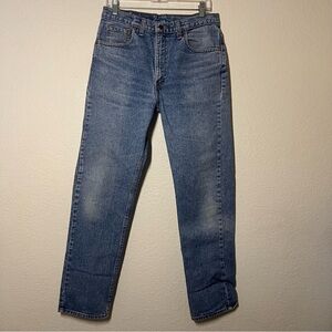 Mens Levi's Strauss 505 Jeans Straight Fit 100% Cotton Size W34 L32